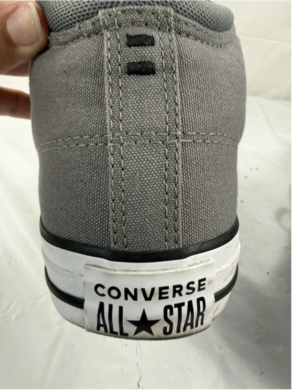 Converse Chuck Taylor All-Star Canvas Gray Wolf High Top Unisex Mens 10 Women 12